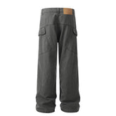 Washed Old Side Pocket Jeans